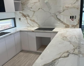 ĐÁ LAMAR LÀM BẾP ĐẸP TẠI BÌNH CHÁNH