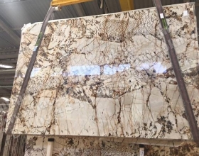 ĐÁ MARBLE VÀNG TIA CHỚP 